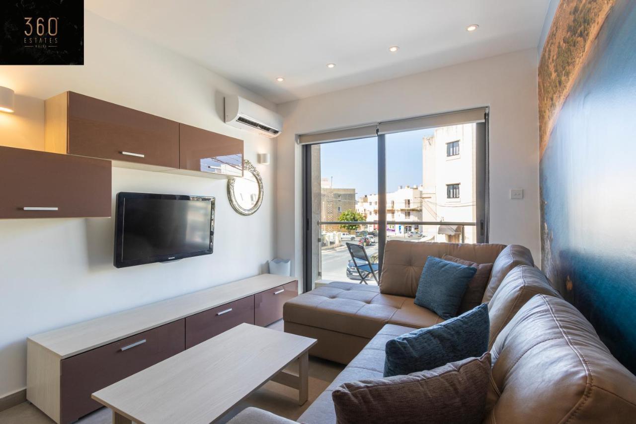 High-End Central Apt With Comfy Bed & Super Wifi By 360 Estates San Gwann Экстерьер фото